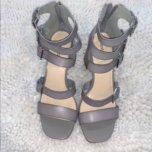 Strappy sandals!